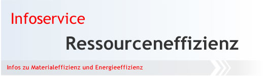 Infoservice Ressourceneffizienz